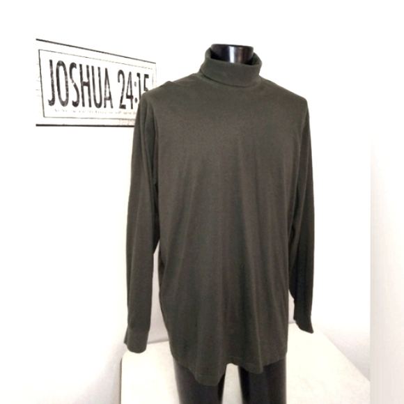 L.L Bean Turtle Neck Long Sleeve Size XXLT - Picture 3 of 5